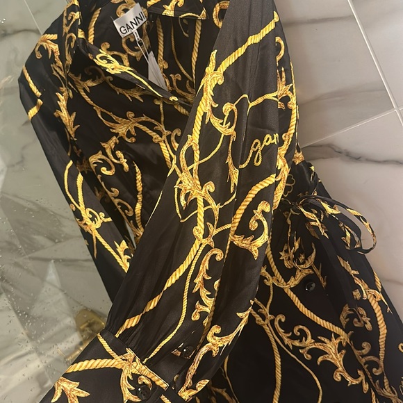 Ganni Black Mini Dress - Picture 11 of 11